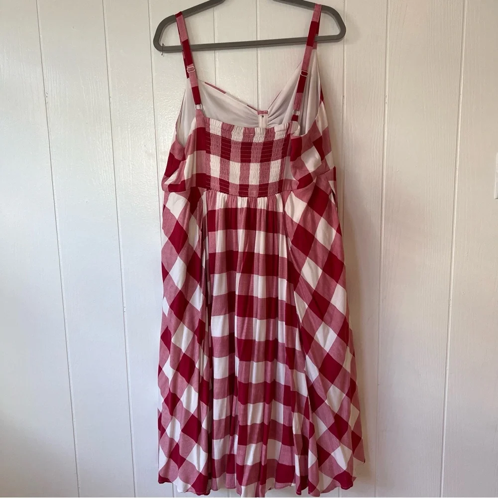 Torrid Red and White Checkered Sundress (NWOT) - Picture 11 of 16